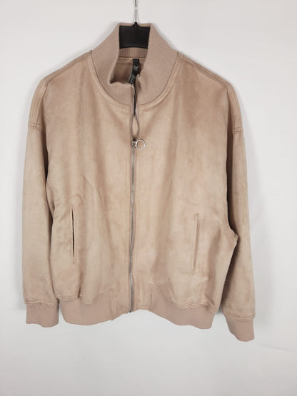 ZARA. bomber camel antelina T.s