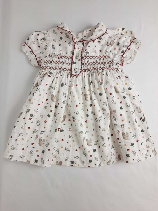 MH. Vestido ardilla T. 12-18 m