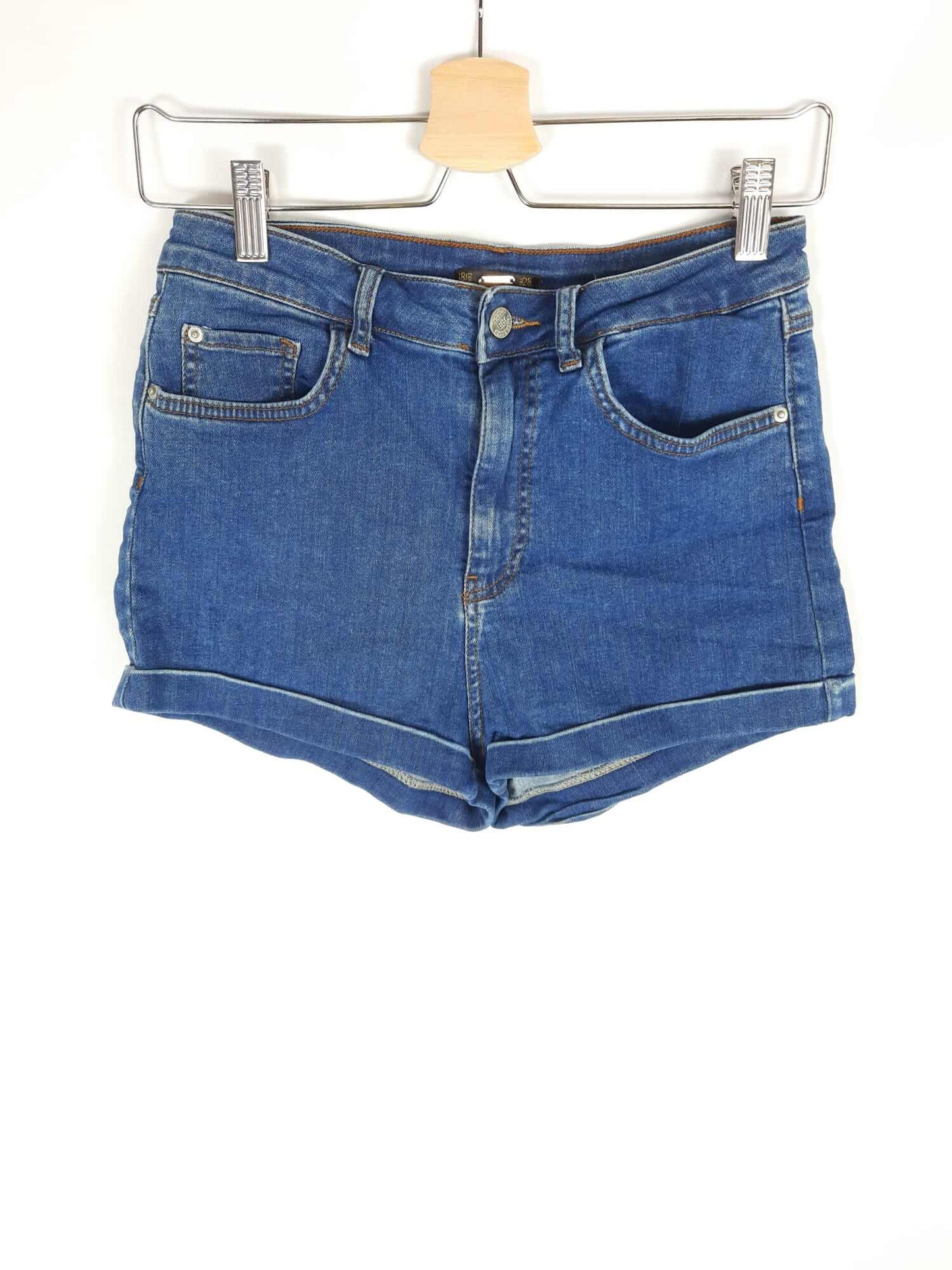 PULL&BEAR. short azul oscuro T.38