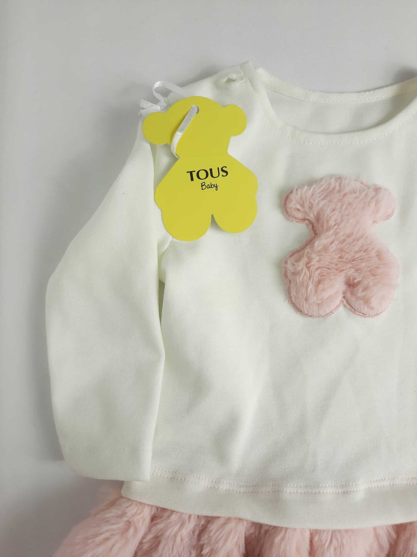 TOUS. Vestido pelito rosa T.12 m