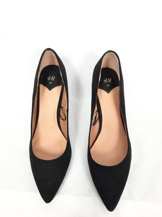 MarketH&M.Tacón negro stiletto T.38