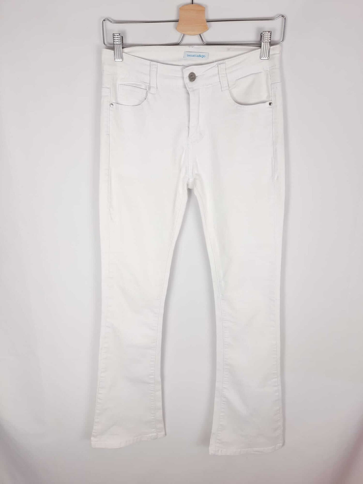 RENATTA&GO. pantalon blanco camapana T.44