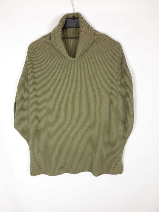 MASSIMO DUTTI. Jersey verde sin mangas T.m