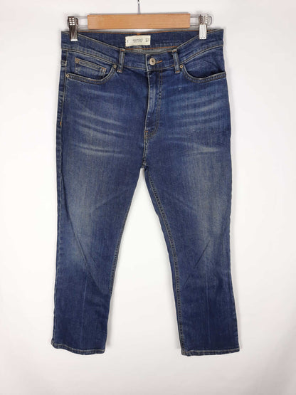 MANGO. Jeans vaquero oscuro T.38