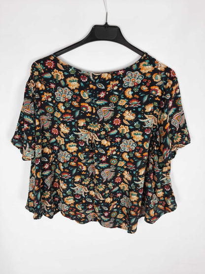 LEFTIES.Blusa flores T.L