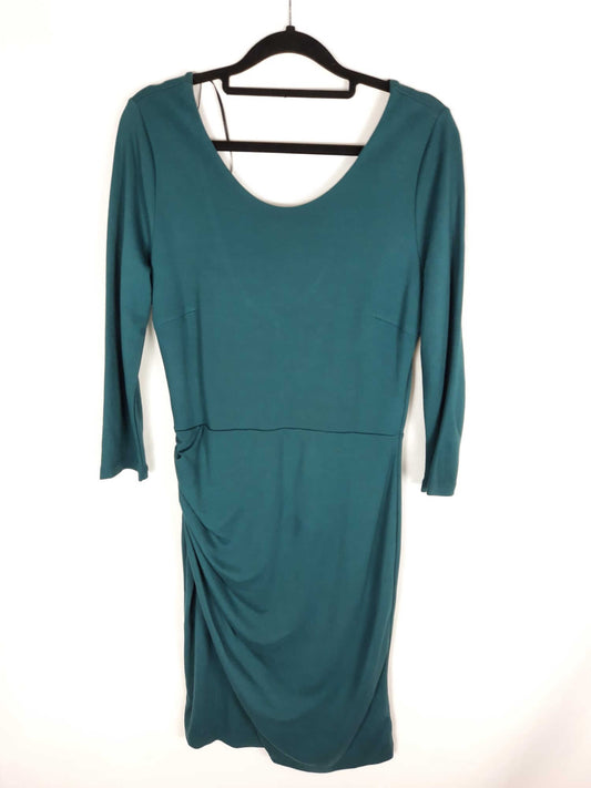 VILA. Vestido verde mar T.m