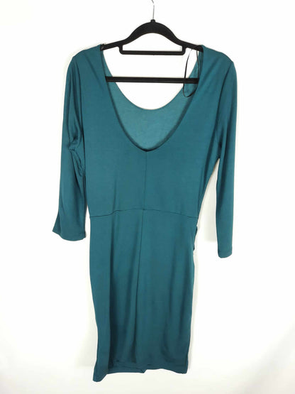 VILA. Vestido verde mar T.m