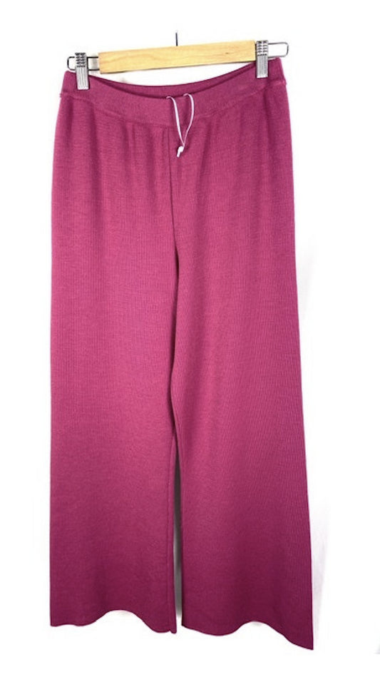 YNONYME. Pantalon de punto morado  T.s