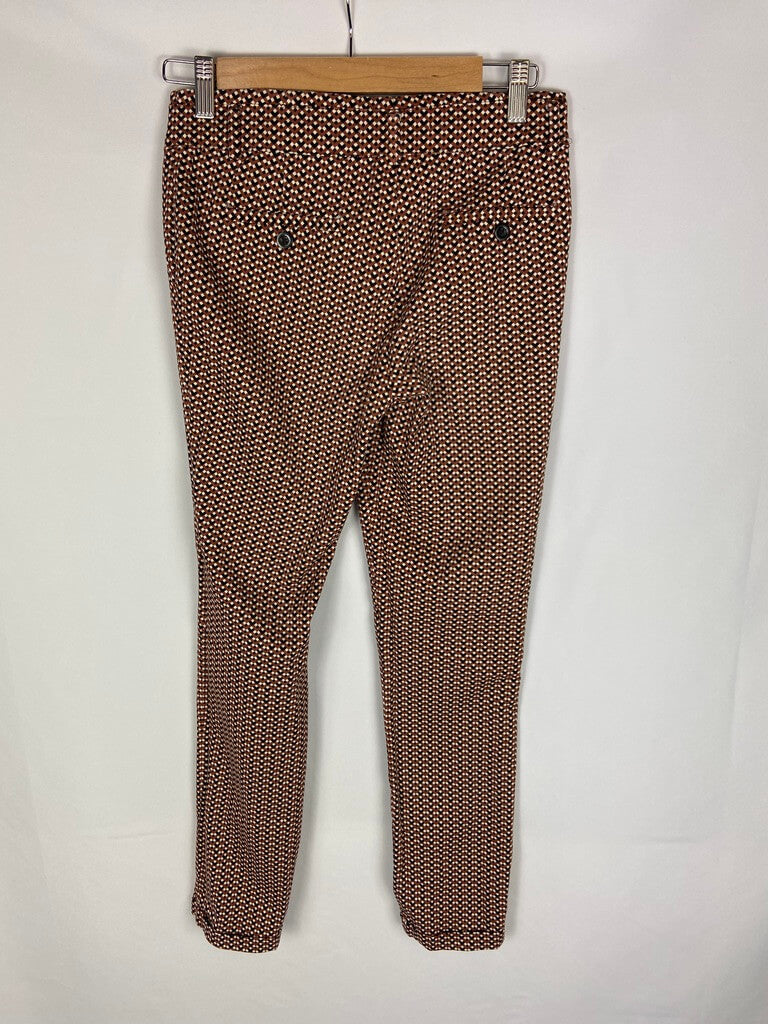 LEFTIES. Pantalon estampado geometrico T. 36