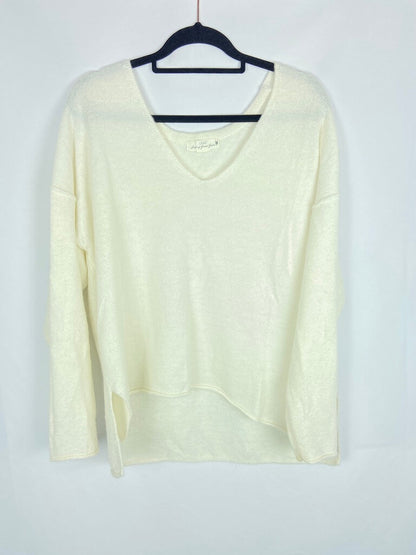 H&M. Jersey blanco T.m