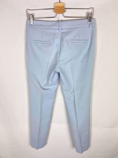 ZARA. Pantalon de vestir azul cielo T. 36