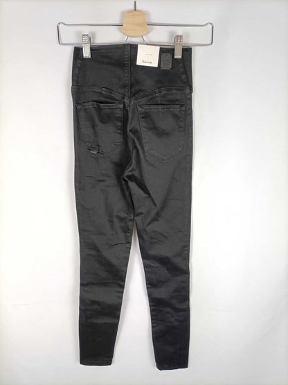 SALSA. Pantalón negro pitillo T.34