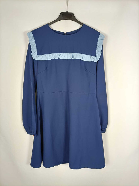 KLING. Vestido azul marino T.l