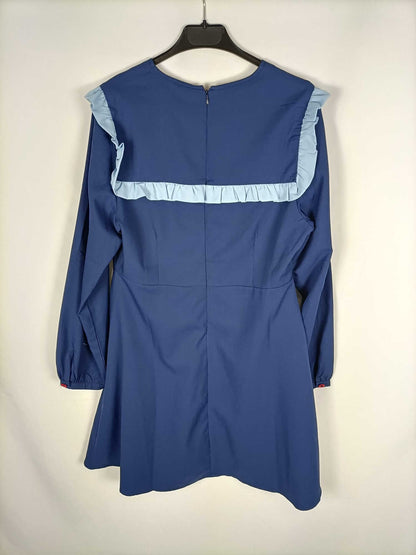 KLING. Vestido azul marino T.l