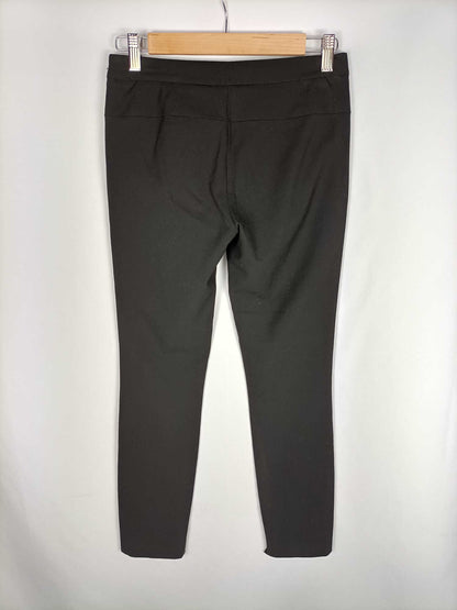 ZARA.Pantalones negros ajustados elásticos T.32