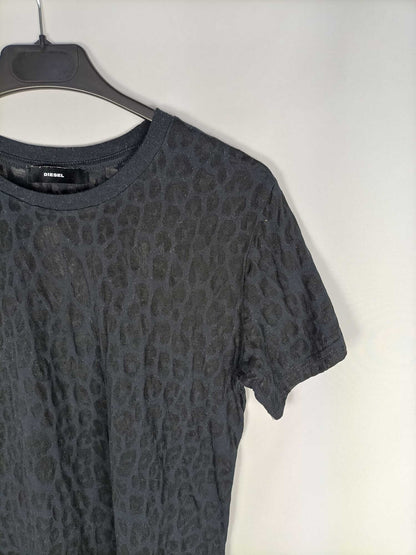 DIESEL.Camiseta animal print T.s