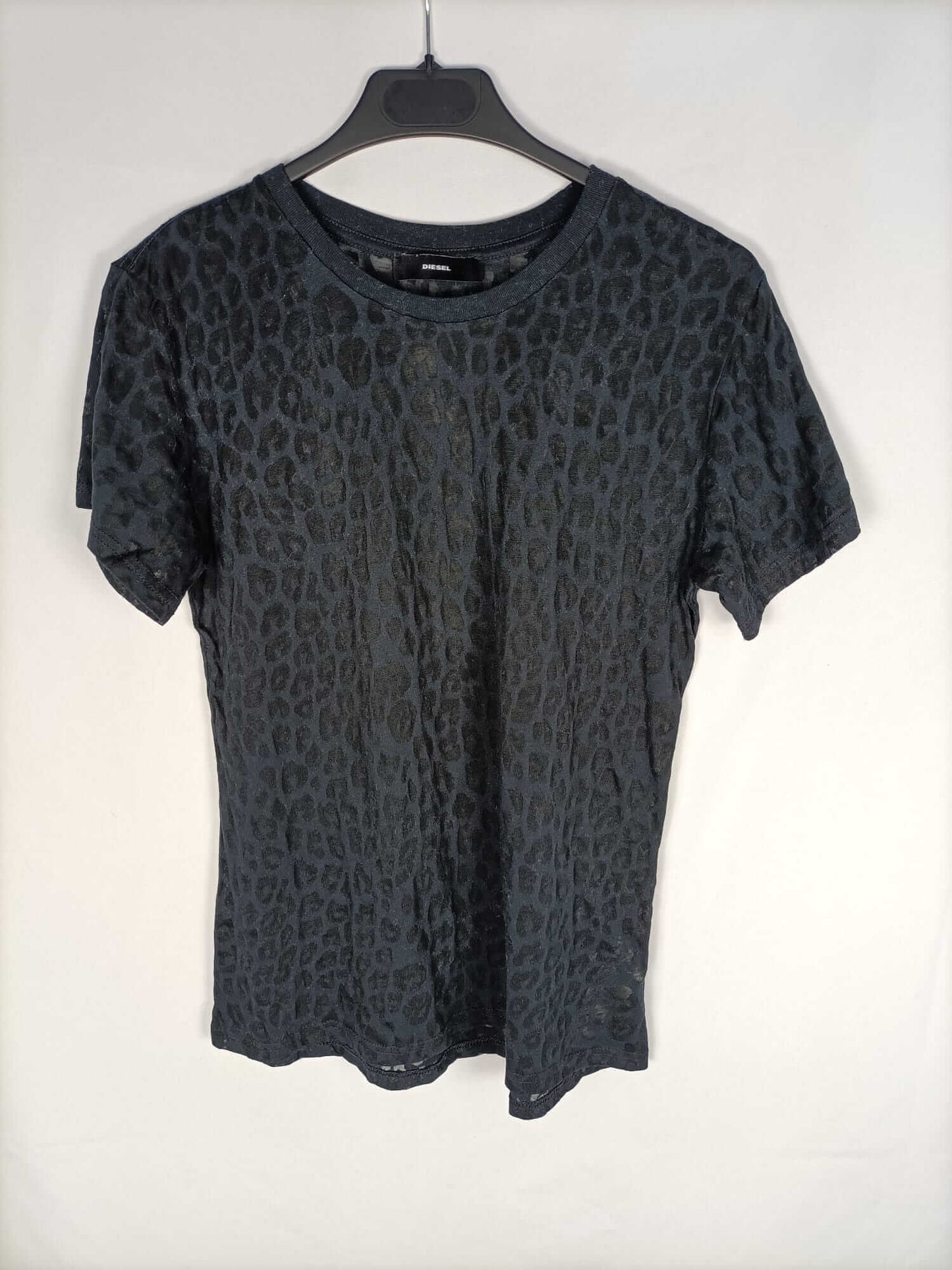 DIESEL.Camiseta animal print T.s