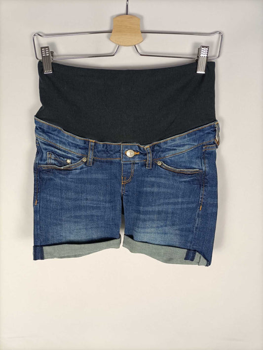 H&M.Shorts premamá T.34