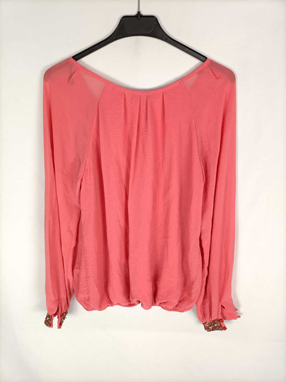 DOROTHY PERKINS.Blusa coral T.34