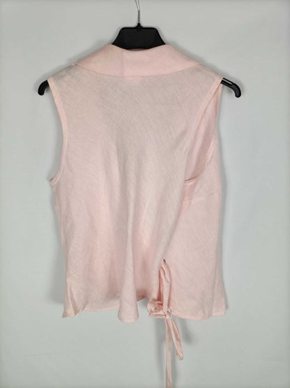 OH QUE LUNA. Blusa rosa cruzada T.M/L