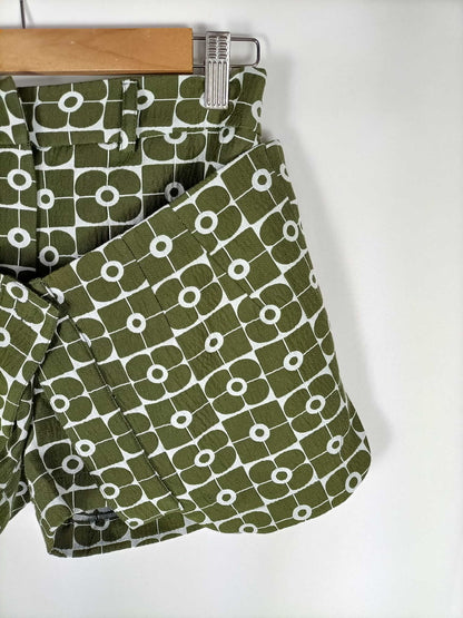 TARA JARMON.Shorts estampado retro T.36