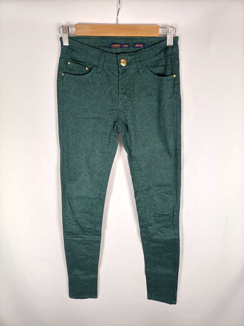 ASHLEY BABY.Pantalones verdes T.xs/34