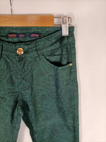 ASHLEY BABY.Pantalones verdes T.xs/34