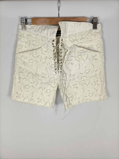 ISABEL MARANT. Pantalón corto troquelado T.34