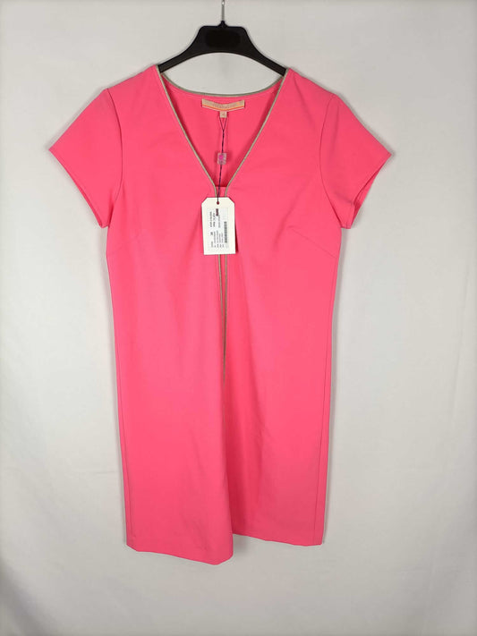 VILAGALLO. Vestido rosa fucsia T.36