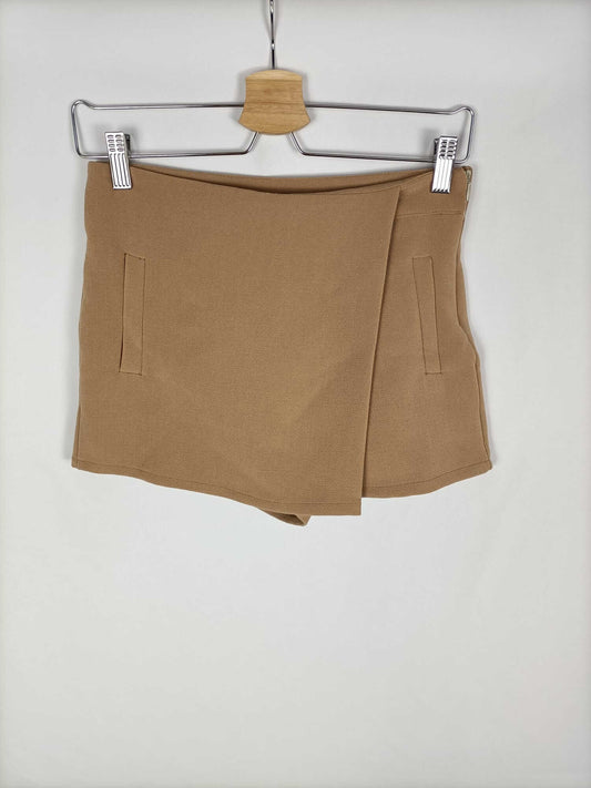 OTRAS.Falda pantalón beige T.36