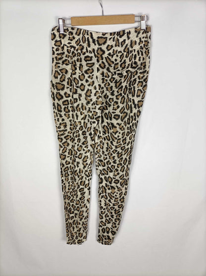 VERALUCI.Pantalones animal print T.m