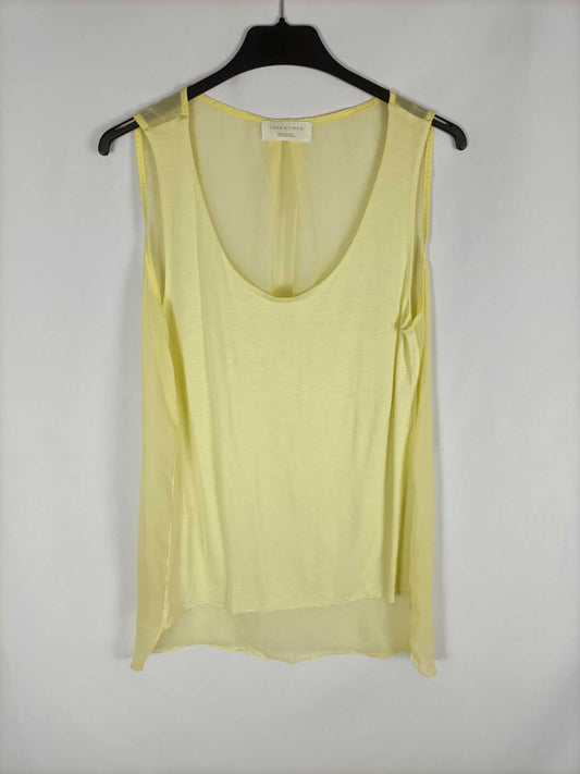 ZARA.Top amarillo T.m