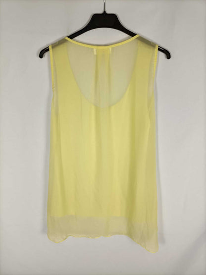 ZARA.Top amarillo T.m