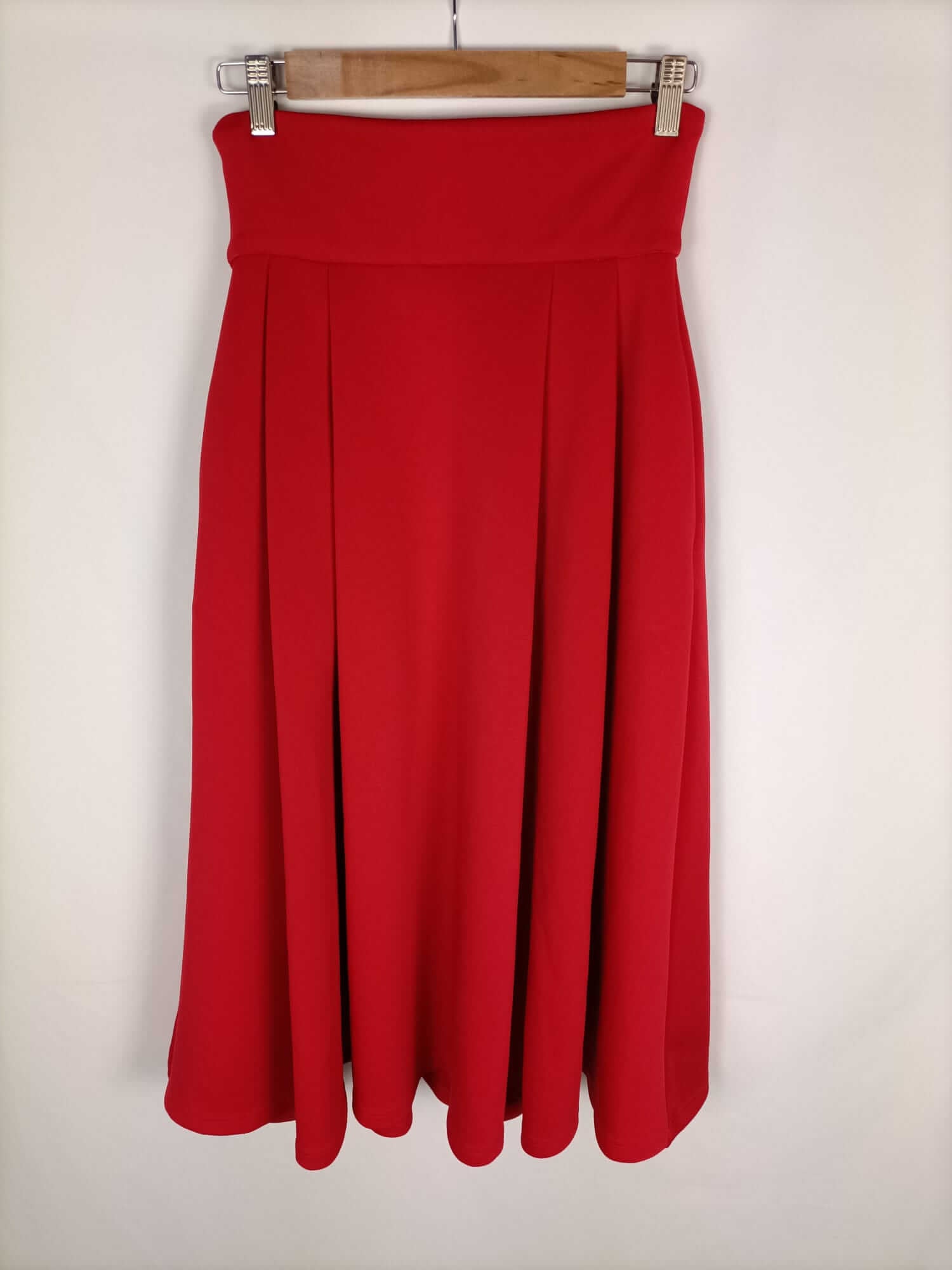 SHEIN. Falda roja midi T.l – Hibuy market