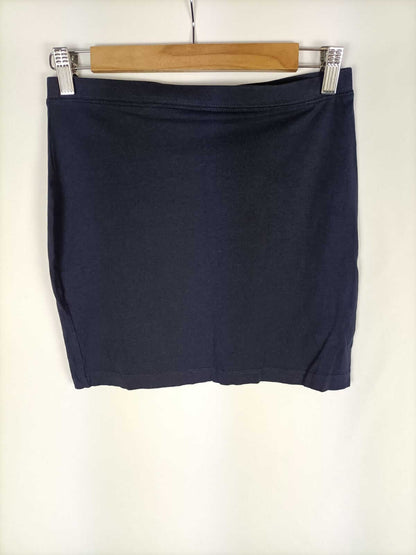 EASY WEAR.Falda ajustada azul T.s