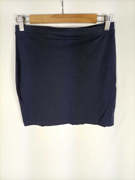 EASY WEAR.Falda ajustada azul T.s