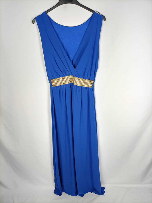 OTRAS. Vestido largo azul T.s/m