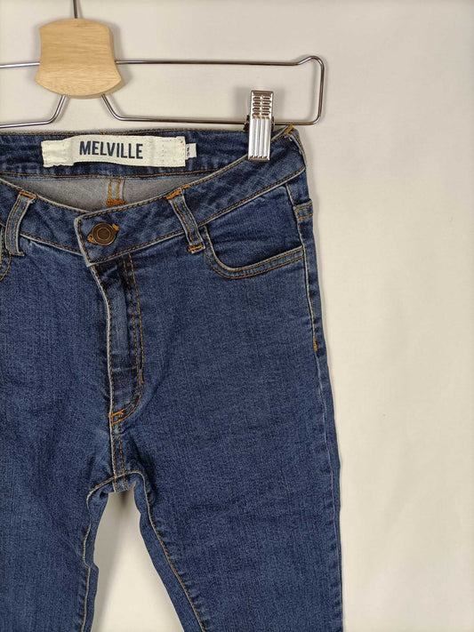 BRANDY MELVILLE. Pantalón denim roto T.36