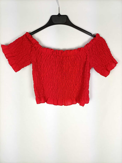 OTRAS.Croptop rojo Tu (s/m)