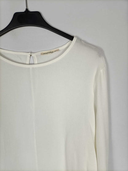 RENATTA&GO.Blusa blanca T.m/l