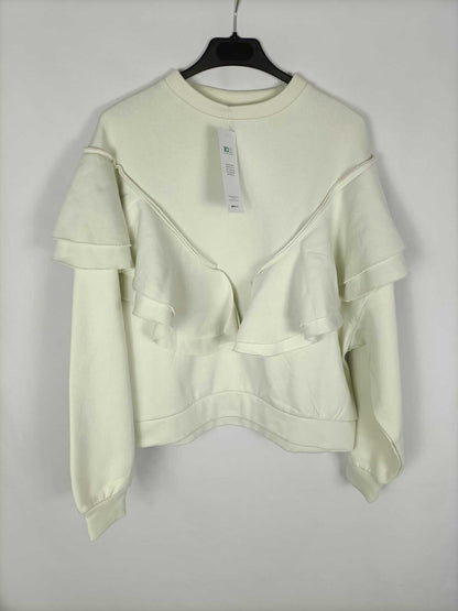 GINA TRICOT.Sudadera verde pastel T.s