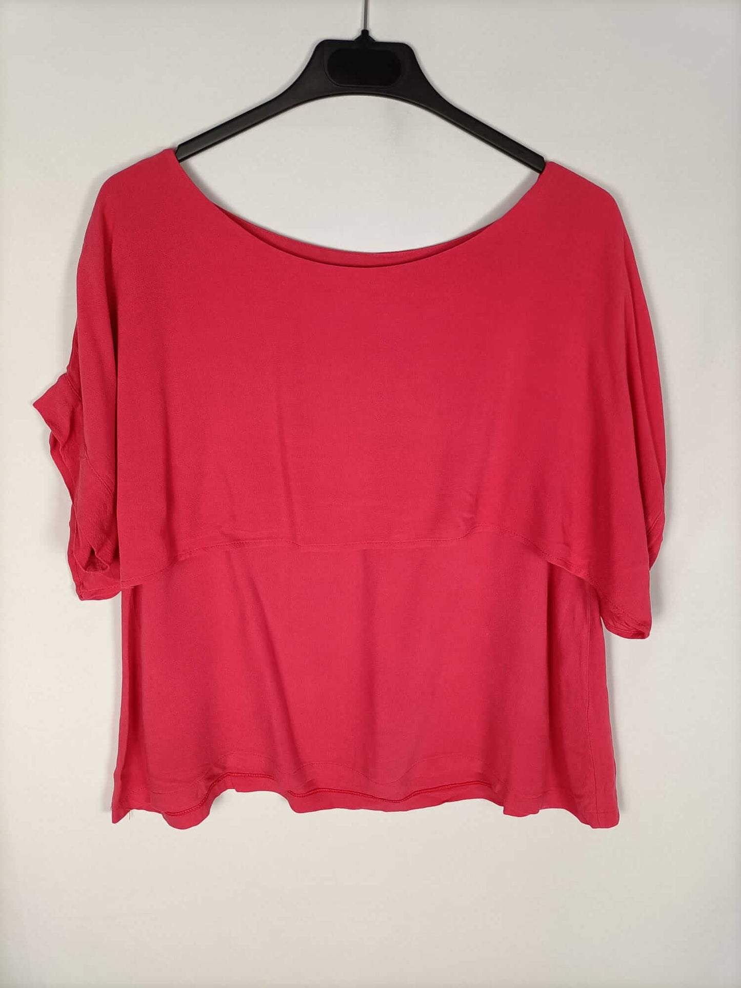 TRUCCO. Blusa coral fluida T.m