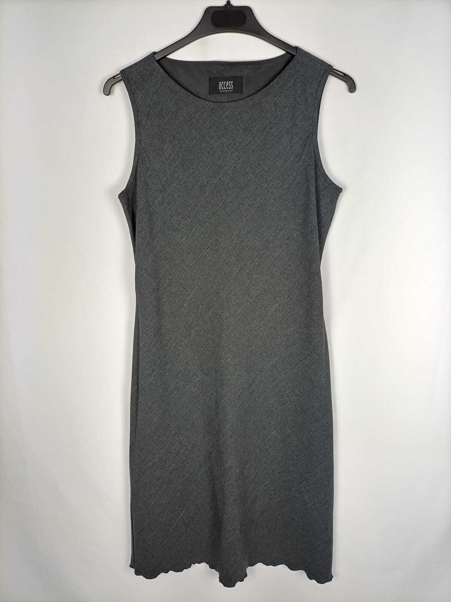 ACCESS.Vestido gris T.L