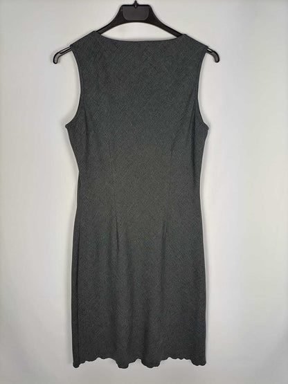 ACCESS.Vestido gris T.L