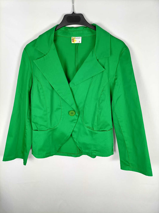 PEPA KARNERO. Blazer verde T.3 (s/m)