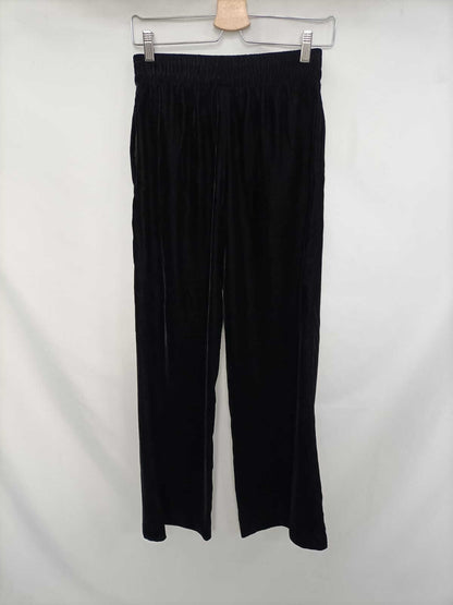 ZARA. Pantalón palazzo terciopelo T.xs