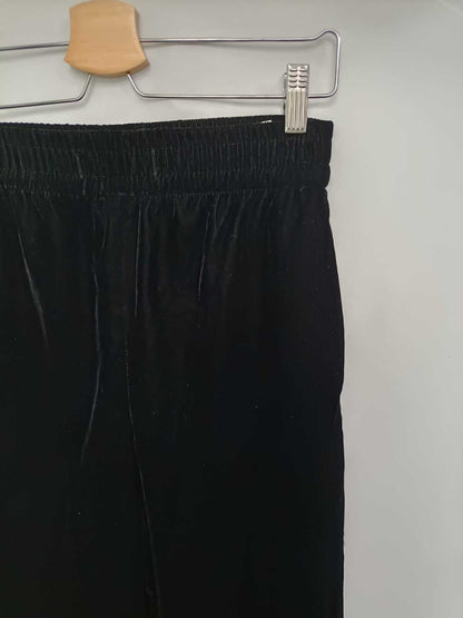 ZARA. Pantalón palazzo terciopelo T.xs