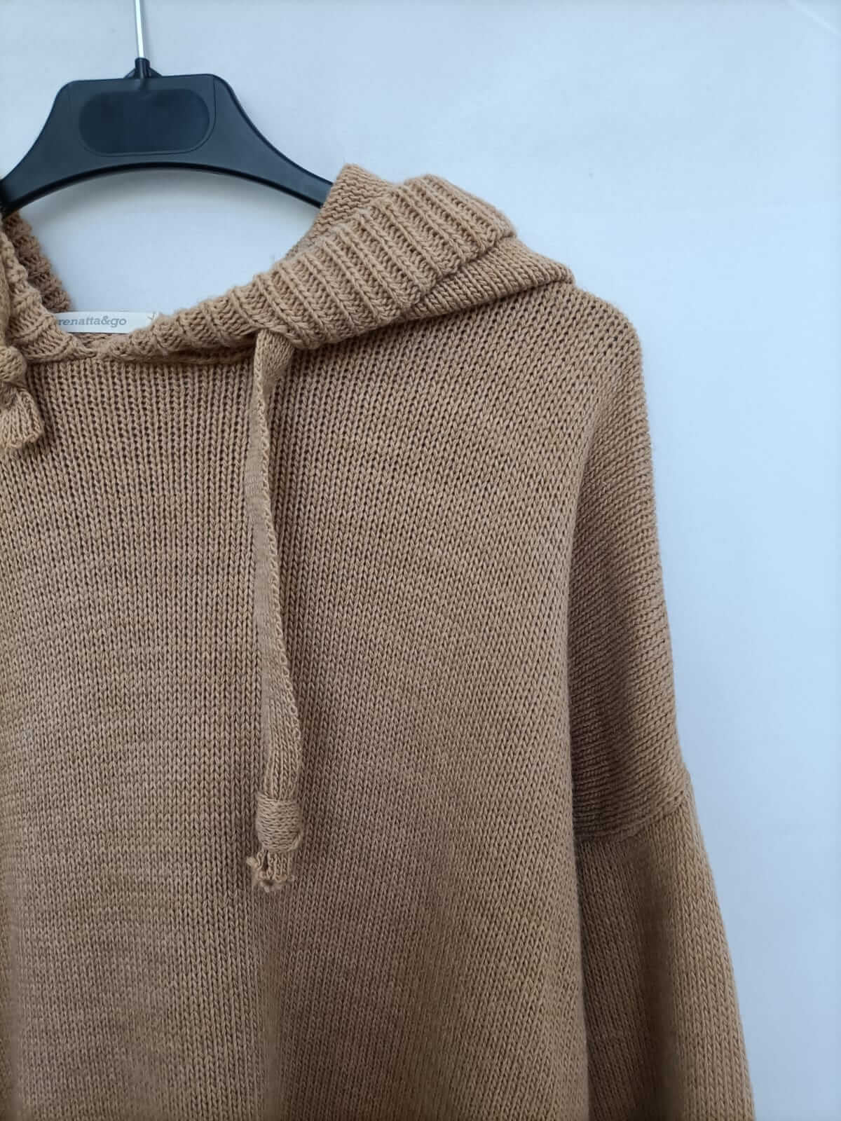 RENATTA&CO. Jesersy camel capucha Tu (s/m)