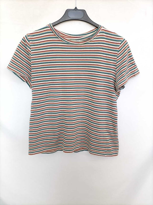 PULL&BEAR. Camiseta rayas T.s