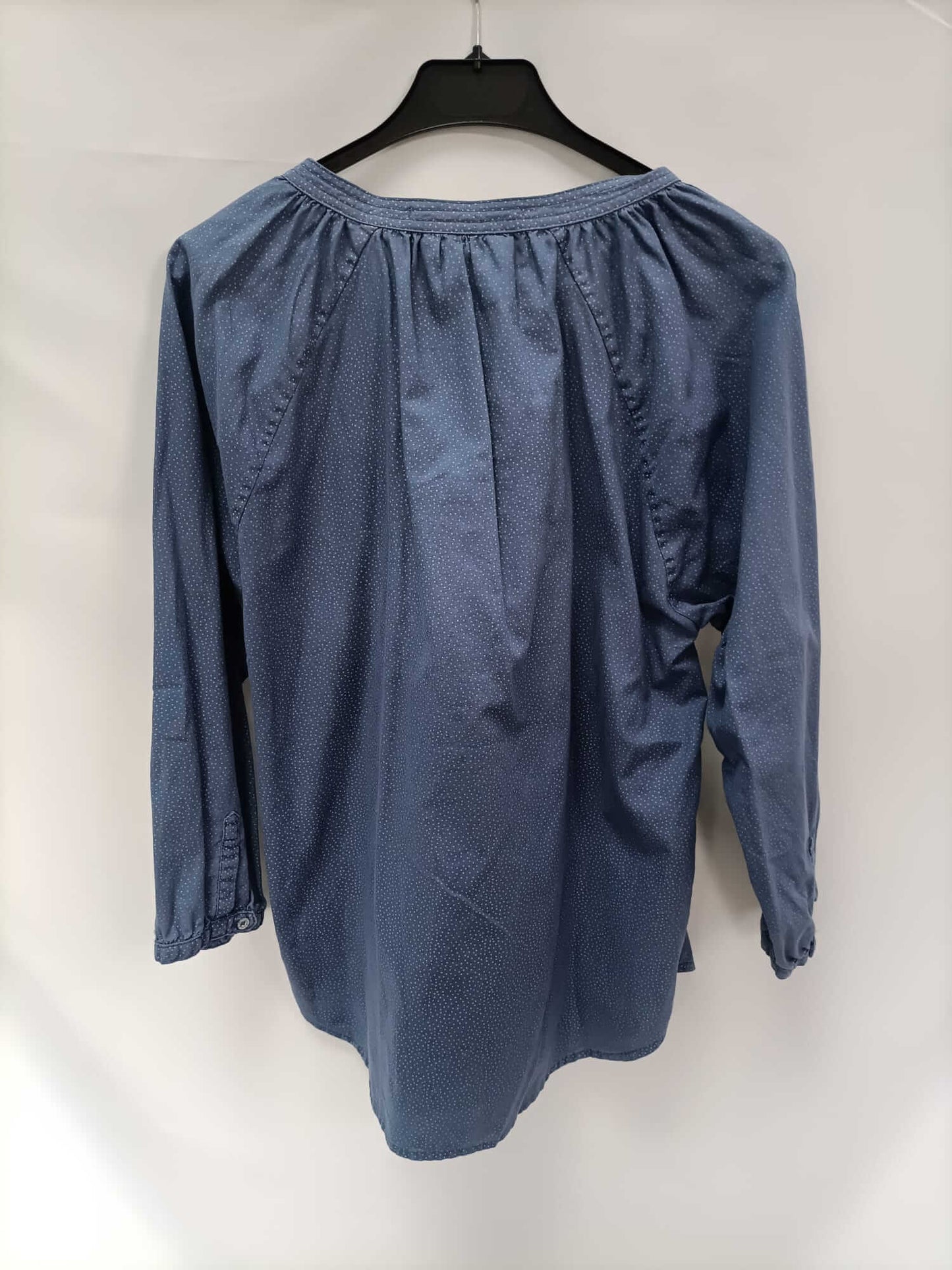 MAISON SCOTCH. Blusa topitos denim Tu (s/m)